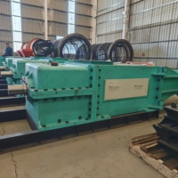 Aanpasbare landbouwmachine voor palmolie-extractie met dubbele schroef (5-20T/H), hoogrendementspers voor palmoliecentrales