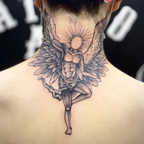 Langer letzter Löwe Tattoo Aufkleber für Mann Brust Tattoo Aufkleber Arm