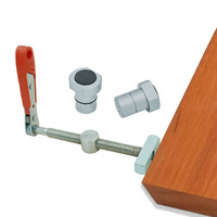 Banc de travail du bois Inserts de frein pour chien Pinces d'établi Étau de fixation à pince fixe rapide de bureau pour outils de menuiserie YOMO trou de 19/20mm