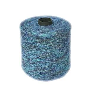 ポリエステルカシミアルレックスメタリックウール毛編みかぎ針編みスパンコール毛糸
