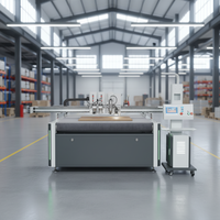 Plotter de Corte Plano de Alta Precisión Jnan Top CNC para Cartón, Papel Corrugado, Vinilo, Impresión y Corte