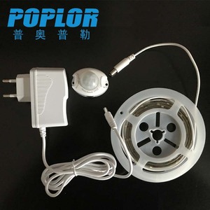 Poplor Led Strip <b>Light</b> 2835 1.2M With <b>Motion</b> <b>Sensor</b> Power Supply For Cabinet Bedroom - Product Image 1