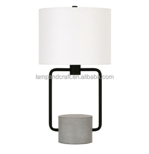 Lámpara de Mesa Tradicional de Metal Bronce con Pantalla de Lino Natural para Decoración del Hogar, Dormitorio, Vestíbulo de Hotel, Habitación de Hotel - Product Image 5