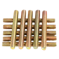 Carbon Steel Gr4.8 Gr6.8 Gr8.8 Gr10.9 Gr12.9 Yellow Zinc Plated Galvanized Stud Bolt DIN976 DIN976 Full Threaded Rod