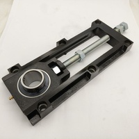 Tensor de Banda Transportadora UCTM207A de Alta Calidad con Doble Rodamiento, Tipo Bloque de Almohada de Hierro Fundido UCTM207-2