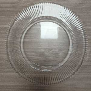 Platos de cristal de 13 pulgadas al por mayor para bodas y regalos de inauguración, juego de vajilla para uso alimentario. - Product Image 2