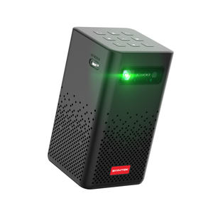Usine <span class=keywords><strong>Byintek</strong></span>-Projecteur Portable Android DLP <span class=keywords><strong>P20</strong></span>, Portable, Hologramme Mobile, Rechargeable, WIFI, Petite Poche, Lampe LED, 20 Ans - Product Image 1