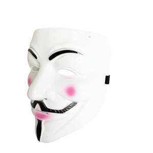 <span class=keywords><strong>Maschera</strong></span> V di Halloween, Costume <span class=keywords><strong>Anonymous</strong></span> Vendetta, <span class=keywords><strong>Maschera</strong></span> del Maestro V per Halloween, Cosplay, Forniture per Feste Cyberpunk - Product Image 5