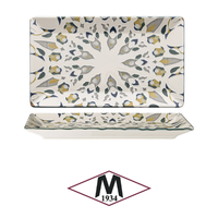 Plateau de service rectangulaire Amalfi 25 × 15 cm Impression numérique M1934