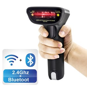 2.4G Wireless Barcode Reader 1D 200M Long Distance Communication Barcode Scanner Gun POS System With 16MB Memory - Product Image 6