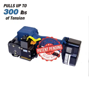 Máquina de cintar elétrica 27000mah, alimentada por bateria, ferramenta industrial de cintar PP PET para embalagem de 5 segundos