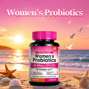 Kapsul Probiotik Pendukung Kekebalan Tubuh Wanita OEM, Vitamin Probiotik Campuran dari Pabrik Sumber, <span class=keywords><strong>50</strong></span> Miliar CFU, 60 Kapsul untuk Pria - Product Image 5