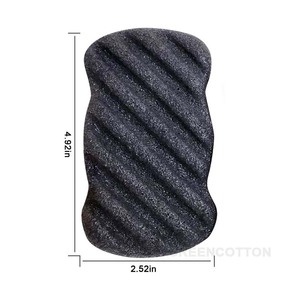 Éponge faciale en konjac avec logo personnalisé, pouf nettoyant en konjac, outil de nettoyage du visage à base de plantes, éponge nettoyante biodégradable - Product Image 2
