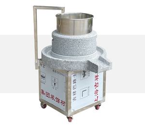 Machine commerciale automatique de fabrication de tortillas pour la mouture à la pierre de céréales humides (soja, riz), lait, piments, épices et pâte de farine pour nouilles de riz - Product Image 3