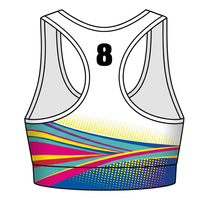 Camiseta de Voleibol Sublimada con Estampado Personalizado, Camiseta de Voleibol de Secado Rápido y Alta Elasticidad para Playa