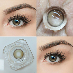 คอนแทคเลนส์สีแบบกำหนดเอง OEM ชนิด HEMA ความชื้น 40% ใช้ได้ทุกปี เลนส์นิ่มสำหรับแต่งหน้า ได้รับการรับรองมาตรฐาน CE ISO 13485 ขายส่ง - Product Image 5