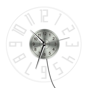<b>LED</b> Light Up Wall Clock 24 Hour <b>Number</b> Display Modern Decorative Timepiece for Home Office Bar - Product Image 2