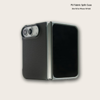 Étui de téléphone en tissu PU ultra fin, accessoires pour iPhone 18 Fold, protection antichoc OEM