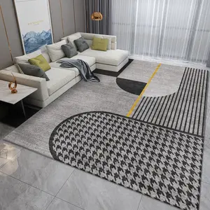 새로운 디자인 북유럽 저가 깔개 및 카펫 패턴 고급 깔개 현대적인 지역 거실 용 카펫