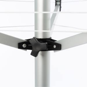 Grand séchoir <span class=keywords><strong>à</strong></span> <span class=keywords><strong>linge</strong></span> rotatif en aluminium détachable <span class=keywords><strong>à</strong></span> 4 bras de 50 m avec un design écologique <span class=keywords><strong>pour</strong></span> une utilisation en extérieur - Product Image 4