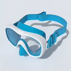 Diving Mask Single Lens Adjustable Elastic Strap Tempered Glass Fog Proof Scratch Resistant Universal Use - Product Image 2