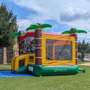 Château gonflable Dino pour enfants, équipement de fête Hpfburg, location de châteaux gonflables commerciaux, château gonflable à <span class=keywords><strong>vendre</strong></span> - Product Image 4