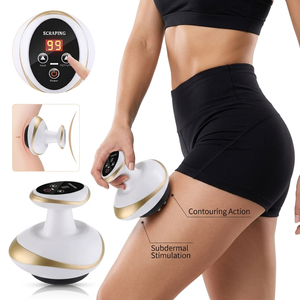Masseur à ventouses électrique, <span class=keywords><strong>ventouse</strong></span> à aspiration, GuaSha, anti-<span class=keywords><strong>cellulite</strong></span>, beauté, santé, grattage, chaleur infrarouge, massage amincissant du corps - Product Image 1