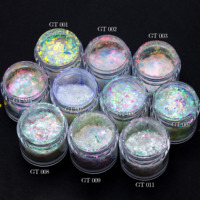 2026 Magischer Opal Multichrome Candy Mermaid Aurora für Nägel Kosmetik Chamäleon-Flocken
