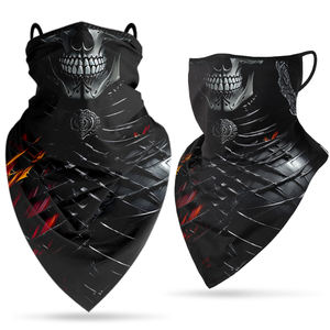 カスタムプリントロゴシームレスバンダナカーチーフネックゲイタースカーフフード日焼け防止ベール - Product Image 2