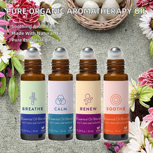 <span class=keywords><strong>Aceite</strong></span> Esencial para Masaje con Bola y Aromaterapia, con Rosa y Sándalo, 10 ml, Botella Roll-On para Cuidado Facial - Product Image 6