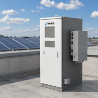 Système de stockage d'énergie solaire 90KWH 108KWH 216KWH Système d'énergie solaire hybride pour l'alimentation de secours en cas d'urgence