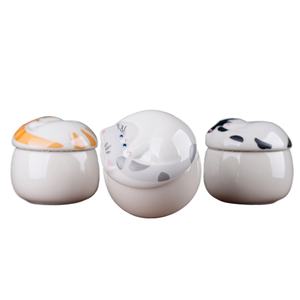 Urna Conmemorativa Ecológica de Cerámica para Perros <span class=keywords><strong>y</strong></span> Gatos con Diseño Hermético - Product Image 2