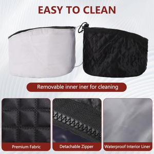 Gorro Térmico Eléctrico para Barbería, Gorro de Vapor para Acondicionamiento Profundo, Gorro de Spa Calefactor para Peinado, Gorro de Vapor Multiusos - Product Image 5