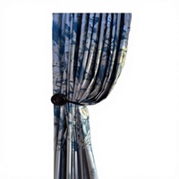 Rideaux de Salon Modernes de Luxe - Occultants à Haute Obscurcissement 100% Polyester Tissé à la Main Personnalisables pour Maison, Bureau, Café
