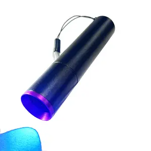 5W UV Flashlight 365nm Rechargeable Black light Flashlight USB Rechargeable UV Torch