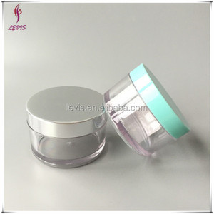 Venta al por mayor vacío personalizado envase de cosméticos tarro de polvo tapa de aluminio tarros cosméticos 50ml - Product Image 6