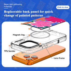 Coque de Téléphone Magnétique Personnalisée Macocase Impression UV 3D Sublimation Machine Distributrice pour <span class=keywords><strong>iPhone</strong></span> 15 16 17 Pro Max - Product Image 3