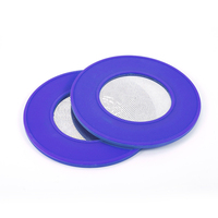 Verre à vin en acier inoxydable de qualité alimentaire, couvercle en silicone, couvercles extensibles en silicone avec couvercle de tétine, accessoires pour le vin