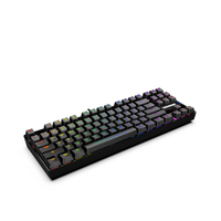 Keyboard Laptop 87 Tombol Tahan Air RGB Keyboard Gaming Mekanik dengan Tombol Fungsi Multimedia