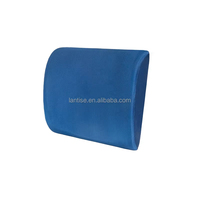 Coussins lombaires ergonomiques incurvés en mousse à mémoire de forme douce, soutien vertébral adapté pour chaise de bureau