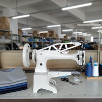 Machine à coudre industrielle JUKKY pour la réparation de chaussures en cuir, machine à coudre manuelle à manivelle, tête de machine à coudre uniquement