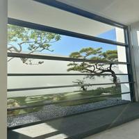 Ventanas elevadoras eléctricas Aluminio Vidrio Residencial Control remoto Automático Vertical Ventanas correderas