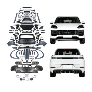 Kit de carrosserie pour Cayenne Turbo GT 2018-2023, en matériau PP, avec pare-chocs avant, phares LED, hayon, modification de la carrosserie, 2024 - Product Image 1