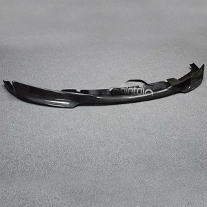 Spoiler avant en fibre de carbone style V, séparateur d'aile, lèvre de pare-chocs pour pare-chocs BMW F30 M Tech - Product Image 4