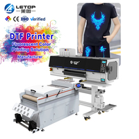 Impresora de Inyección de Tinta Digital LETOP de 9 Colores, Impresora de Sublimación DTF de Grado Automático para Película PET, Nueva Condición
