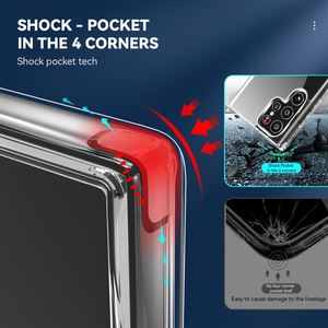 Étui Transparent antichoc mince pour téléphone portable, sacs et étuis pour Samsung S23 Ultra avec support - Product Image 6