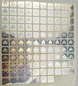 Holograma de seguridad de superposición: etiqueta pegatinas de láminas de sellos para las tarjetas de identificación de PVC - Product Image 3