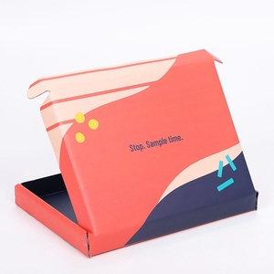 Sinh thái thân thiện biểu tượng tùy chỉnh tông giá rẻ Hộp Quà Tặng màu hồng mua sắm trực tuyến vận chuyển container <span class=keywords><strong>iPad</strong></span> trường hợp bao bì hộp để bán - Product Image 3