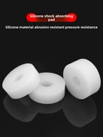 Rondelles antichoc en silicone, joints en caoutchouc résistants aux hautes températures, coussinets amortisseurs épaissis, patins de fixation pour ventilateurs de machines