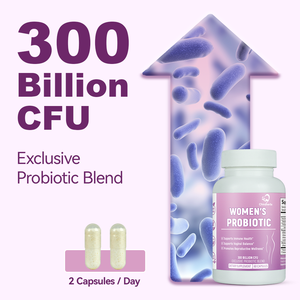 Enzimas Digestivas y Probióticos Chinaherbs para Mujeres, 300 Mil Millones de UFC, Suplemento para el Equilibrio Vaginal, Seguro para Mujeres Embarazadas - Product Image 5